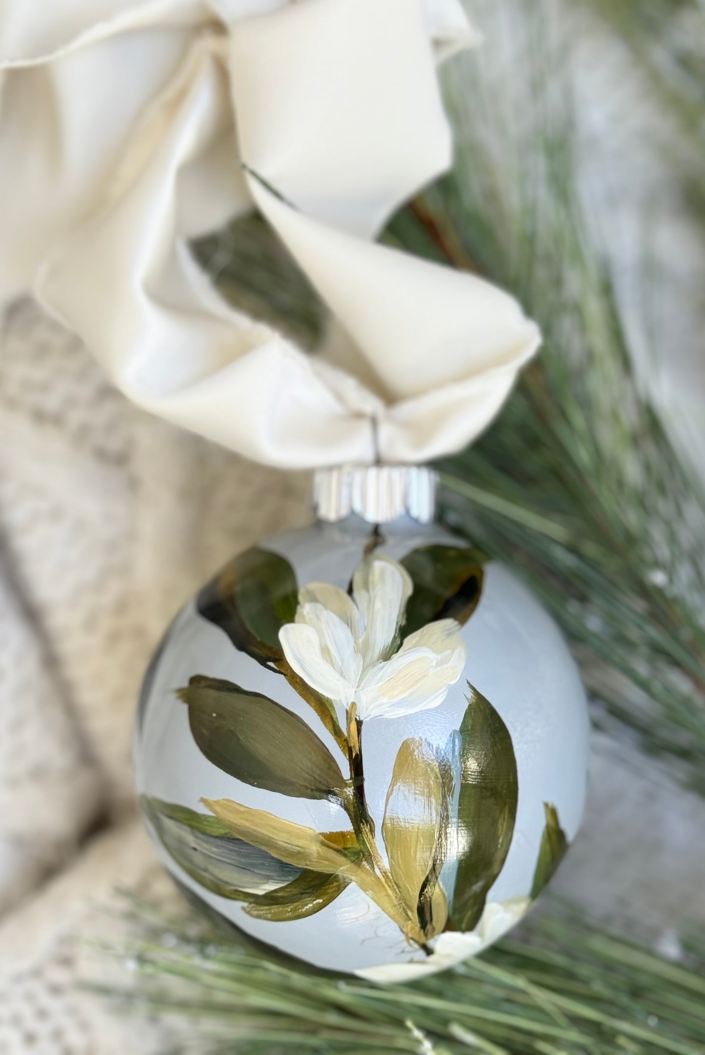 Magnolia Ornament - B